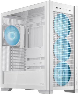 ASUS TUF Gaming GT302 ARGB ATX Mid-Tower Case Four 140 x 28 mm ARGB fans for high airflow and static pressure, interchangeable side panel, detachable top panel ...