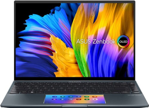 ASUS Zenbook 14X OLED14.0" 2.8K (2880 x 1800) Touch Screen, Intel Core i7-1260P (2.1 GHz), 16GB LPDDR5 (on board), 512GB PCIe SSD, Nvidia GeForce MX550 2GB GDDR6, Wi-Fi 6E...