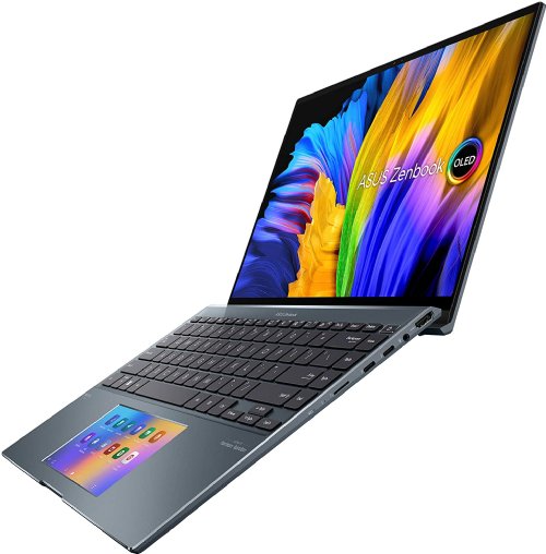 ASUS Zenbook 14X OLED14.0" 2.8K (2880 x 1800) Touch Screen, Intel Core i7-1260P (2.1 GHz), 16GB LPDDR5 (on board), 512GB PCIe SSD, Nvidia GeForce MX550 2GB GDDR6, Wi-Fi 6E...