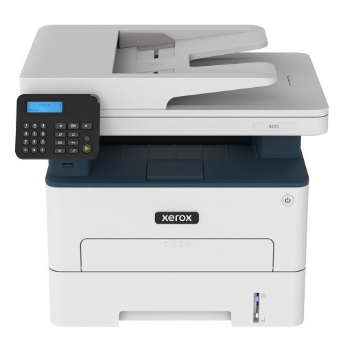 Xerox B225/DNI Multifunction Printer, Print/Scan/Copy, Black and White Laser, Wireless, All in One,  up to 36 PPM, Letter/Legal, USB/Ethernet and Wireless, 110V...