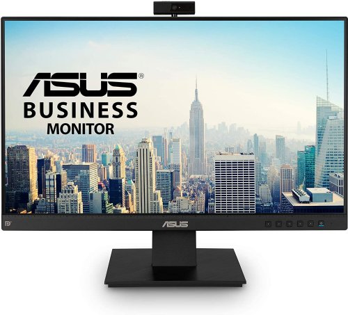 ASUS 23.8" 1080P Video Conferencing Monitor, Full HD, IPS, Built-in Adjustable 2MP Webcam, AI Noise-canceling Mic, Speakers, Eye Care, DisplayPort, HDMI, Wall Mountable...