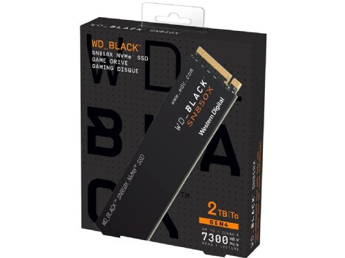 Western Digital Black 2TB SN850X NVMe Internal Gaming SSD Solid State Drive - Gen4 PCIe, M.2 2280, Up to 7,300 MB/s...