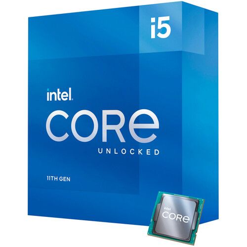 Intel Core i5 (11th Gen) i5-11600K Hexa-core (6 Core 12 Threads) 3.90 GHz Processor, Retail Pack