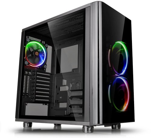 Thermaltake View 31 Tempered Glass RGB Edition Mid Tower Chassis (CA-1H8-00M1WN-01) ...
