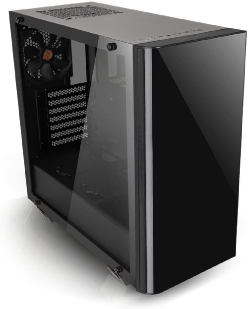 Thermaltake View 21 Dual Tempered Glass ATX Tt LCS Certified Black Gaming Mid Tower Computer Case CA-1I3-00M1WN-00 (CA-1I3-00M1WN-00) ...