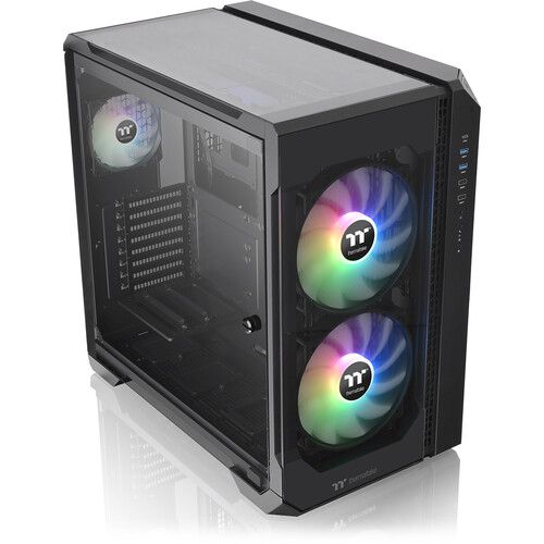 Thermaltake View 51 Mid Tower Tempered Glass ARGB Edition, with preinstalled fans (CA-1Q6-00M1WN-00) ...