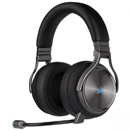 Corsair VIRTUOSO RGB Wireless SE High-Fidelity Gaming Headset, Gunmetal, Two Years (CA-9011180-NA)  ...