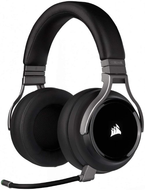 Corsair VIRTUOSO RGB Wireless High-Fidelity Gaming Headset, Carbon,Two Years (CA-9011185-NA) ...