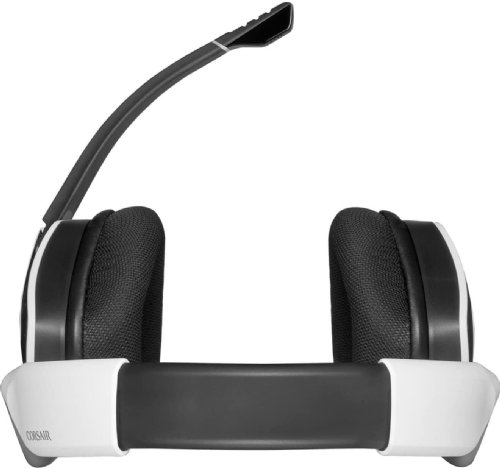 Corsair Gaming VOID RGB Elite Wireless Premium Gaming Headset with 7.1 Surround Sound, White,Two Years (CA-9011202-NA) ...