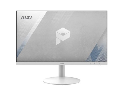 MSI PRO AP241 11M-010US AIO Desktop, 23.8" FHD IPS-Grade LED, Intel Pentium Gold G6405, 4GB DDR4, 120GB SSD, WiFi 5, BT 5.1, White, Windows 10 PRO