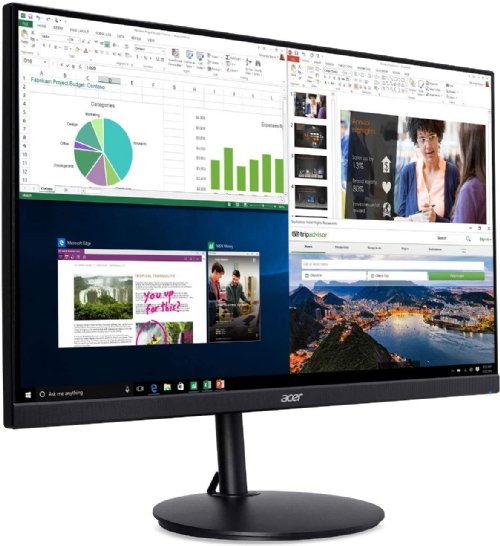 Acer CB2 Series (CBA242Y ABMIRX) 24" wide,White LED backlight LCD,1920 x 1080,VA, Edge-to-Edge,AG,16:9,100,000,000:1,3,000:1,178 /178 ,250 cd/m2,1ms VRB,VGA, HDMI...