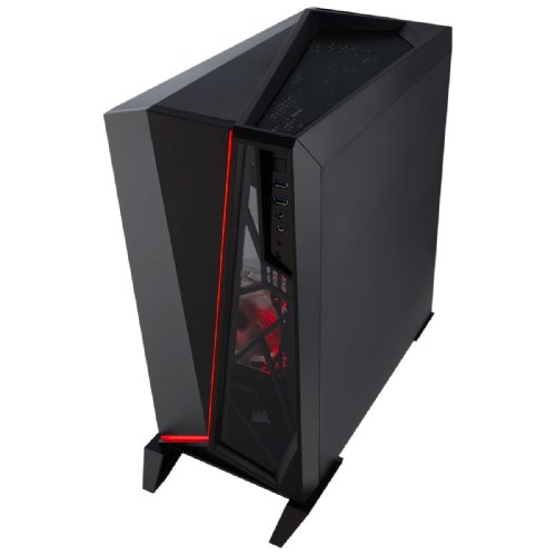 Corsair Carbide SPEC-OMEGA Mid-Tower Tempered Glass Gaming Case, Black (CC-9011121-WW) ...