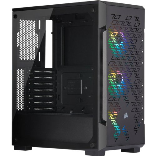 Corsair iCUE 220T RGB Airflow Tempered Glass Mid-Tower Smart Case, Out of the box with Corsair iCUE software, Black...(CC-9011173-WW)