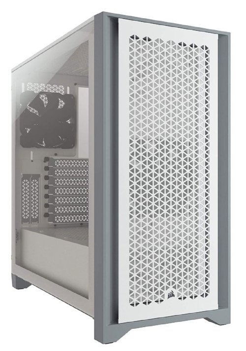 Corsair 5000D Airflow Tempered Glass Mid-Tower ATX PC Case, RapidRoute Cable Management System, Tool-Free Tempered Glass Side Panel, White...