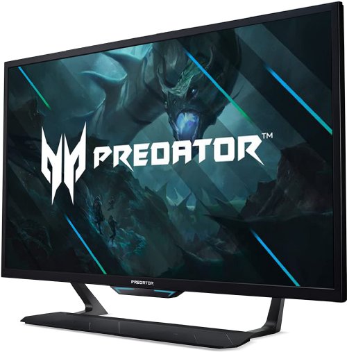 Acer Predator CG437K Sbmiipuzx 42.5" 4K UHD 3840 x 2160 VA Gaming Monitor, Adaptive Sync, Supporting NVIDIA G-SYNC Compatible, 144Hz, 1ms (VRB),  Display HDR 1000..