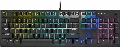 Corsair K60 RGB Pro Mechanical Gaming Keyboard - CHERRY VIOLA mechanical keyswitches  - Durable AluminumFrame - Customizable Per-Key RGB Backlighting...