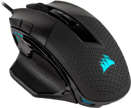 Corsair Nightsword RGB, Performance Tunable FPS/MOBA Gaming Mouse, Black, Backlit RGB LED, 18000 DPI, Optical, (NA version)...(CH-9306011-NA)