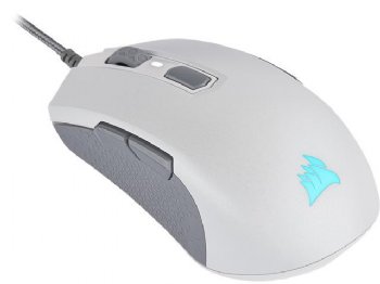 Corsair M55 RGB Pro AMBIX Gaming Mouse, White (CH-9308111-NA)  ...