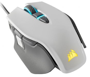 Corsair M65 RGB Elite Tunable FPower Supply Gaming Mouse, White, Backlit RGB LED, 18000 DPI, Optical,2 years (CH-9309111-NA) ...