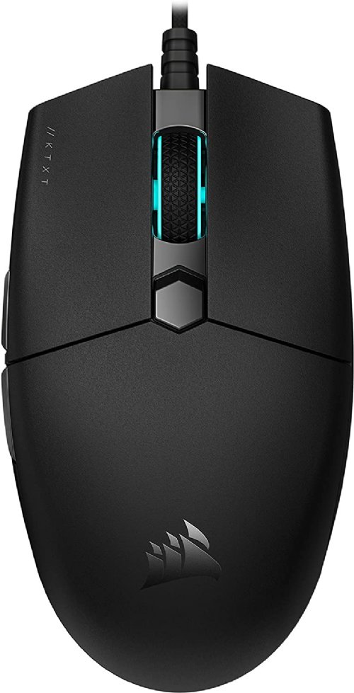 Corsair Katar PRO XT Gaming Mouse, Wired, Black, Backlit RGB LED, 18000 DPI, Optical...