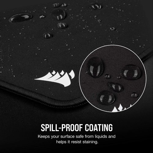 Corsair MM350 PRO Premium Spill-Proof Cloth Gaming Mouse Pad - Extended XL - Black (CH-9413770-WW)