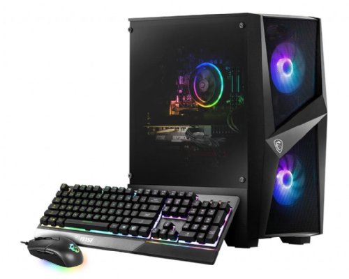 MSI Codex ZS 5TC-042US Gaming Desktop,  Ryzen 5 5000 Series 5600X (3.70GHz,) 16GB DDR4, 500GB PCIe SSD, NVIDIA GeForce RTX 3060, Windows 10 Home 64-bit