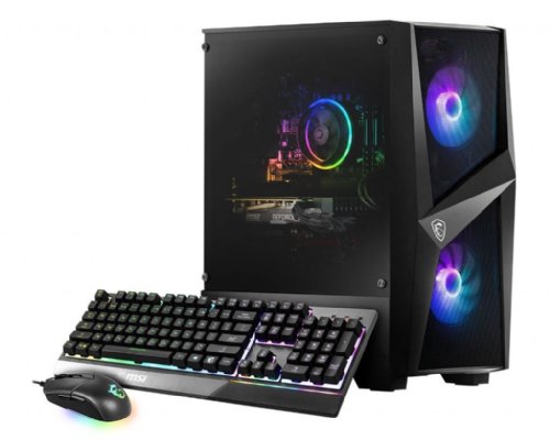 MSI  Codex Gaming Desktop, Ryzen 7 5000 Series 5700G (3.80GHz), 16GB DDR4, 500GB PCIe SSD, NVIDIA GeForce RTX 3060 Ti Graphics Card,  Windows 11 Home 64-bit