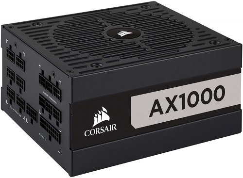 Corsair AX1000 80 PLUS Titanium Fully Modular ATX Power Supply (CP-9020152-NA) ...