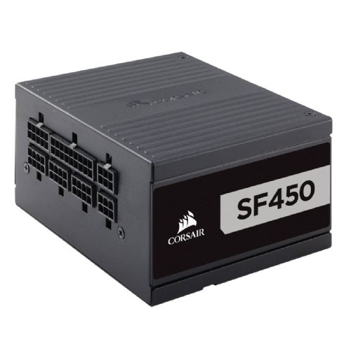 Corsair SF Series, SF450, 450 Watt, SFX, 80 PLUS Platinum, Fully Modular Power Supply (CP-9020181) ...