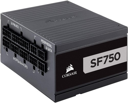 Corsair SF750 80 PLUS Platinum Fully Modular SFX Power Supply...