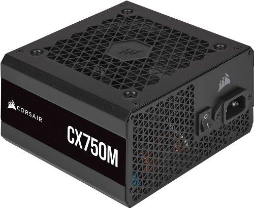 Corsair CX-M Series, CX750M, Modular Power Supply, 80 PLUS Bronze, Japanese capacitors deliver consistent and reliable power...(CP-9020222-NA)