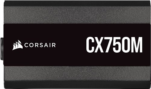 Corsair CX-M Series, CX750M, Modular Power Supply, 80 PLUS Bronze, Japanese capacitors deliver consistent and reliable power...(CP-9020222-NA)