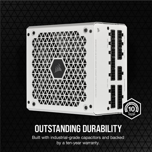 Corsair RM Series RM750, 750 Watt, 80 PLUS GOLD Certified, Fully Modular Power Supply, Industrial-grade, 105°C-rated capacitors, Triple EPS12V connectors for full compatibility..