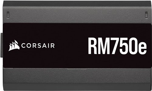 Corsair RM750e Fully Modular Low-Noise ATX Power Supply, Dual EPS12V Connectors, 105°C-Rated Capacitors, 80 Plus Gold Efficiency, Modern Standby Support - Black