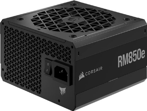 Corsair RM850e Fully Modular Low-Noise ATX Power Supply, (Dual EPS12V Connectors, 105°C-Rated Capacitors, 80 Plus Gold Efficiency, Modern Standby Support) Black...