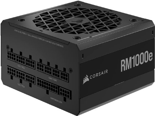 Corsair RM1000e Fully Modular Low-Noise ATX Power Supply (Dual EPS12V Connectors, Low-Noise, 105°C-Rated Capacitors, 80 PLUS Gold-Certified Efficiency, Modern Standby Support)...
