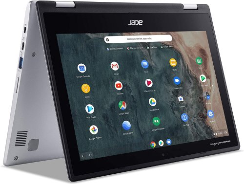 Acer Chromebook Spin 311 CP311-3H-K5V3-CA, 11.6 inch HD Multi- Touch LCD panel, MTK MT8183 processor with Octa-core CPU, 4GB Memory,  eMMC 32GB,; UMA...