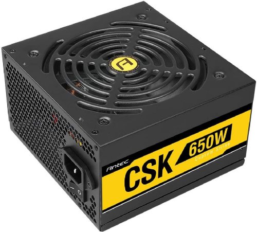 Antec Cuprum Strike Series CSK650 Bronze, 80 PLUS Bronze Certified, 650W with The CircuitShield Suite of Industrial-grade Protections, 120 mm Silent Fan, ATX 12V 2.31...