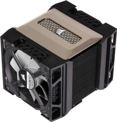 Corsair A500 High Performance Dual Fan CPU Tower Cooler, Quad direct-contact copper heat pipe design... (CT-9010003-WW)