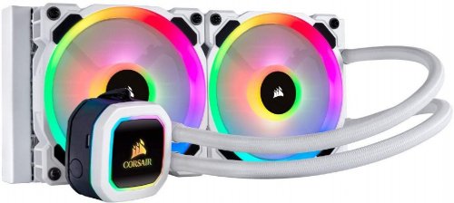 Corsair Hydro Series H100i RGB Platinnum SE Liquid CPU Cooler, Dynamic Multi-Zone RGB pump, Zero RPM mode, Extreme CPU cooling... (CW-9060042-WW)