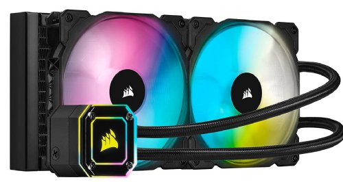 Corsair iCUE H115i Elite Capellix Liquid CPU Cooler, Two 140mm CORSAIR ML RGB Magnetic Levitation PWM fans Radiator Size is 280mm...(CW-9060047-WW)