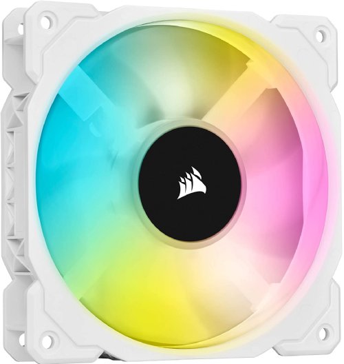 Corsair iCUE H100i Elite Capellix, White, 240mm Radiator, Liquid CPU Cooler, White, LGA 1700 Compatible, iCUE Commander CORE Smart RGB Controller,...(CW-9060050-WW)