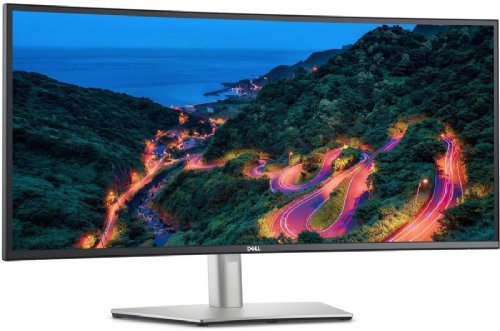 Dell UltraSharp 34" Monitor, Curved USB-C Hub Monitor - 34.14-inch WQHD (3440 x 1440) 60Hz Display, Buil-in Speaker, Display, HDMI, USB-A, USB-C Connectivity...