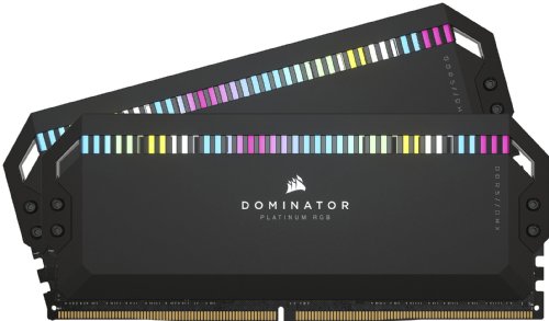 Corsair Dominator Platanium XMP 3.0, DDR5 5200 MHz, 32GB (2x16GB) (PC5-41600) C40 - Black Heatspreader, RGB LED, 1.25V...