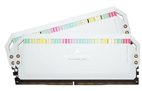 Corsair Dominator Platanium XMP 3.0, DDR5 5600MHz 64GB 2x32GB DIMM, Unbuffered, 40-40-40-77, Std PMIC, White Heatspreader, RGB LED, 1.25V...