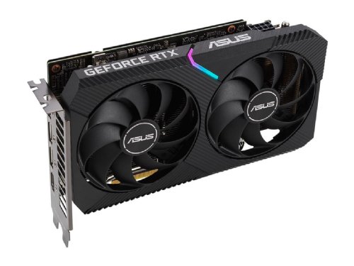 ASUS Dual GeForce RTX 3060 12GB GDDR6 PCI Express 4.0 Video Card, Boost Clock OC Mode: 1867 MHz, Gaming Mode: 1837 MHz, 3584 CUDA Cores...