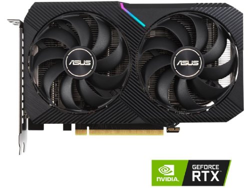 ASUS Dual GeForce RTX 3060 12GB GDDR6 PCI Express 4.0 Video Card, Boost Clock OC Mode: 1867 MHz, Gaming Mode: 1837 MHz, 3584 CUDA Cores...