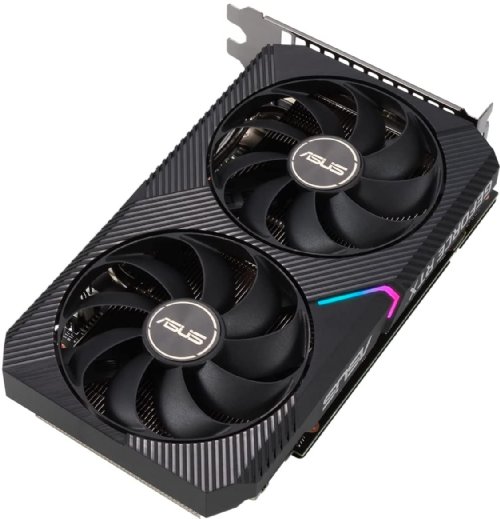 ASUS Dual GeForce RTX3060 TI Mini 8G V2 OC Edition Gaming Graphics Card (Lite Hash Rate (LHR), Nvidia Ampere, PCIe 4.0, 8GB DDR6 Memory, 2x HDMI 1.2, 3x DisplayPort 1.4a...