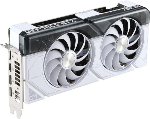 Asus Dual Geforce RTX 4070 12GB - White Edition - Graphics Card - Geforce RTX 4070 - 12 GB GDDR6X - PCIe 4.0 - HDMI, 3 x Displayport - White...