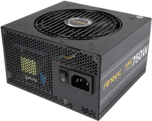Antec Earthwatts Gold Pro Series EA750G Pro 750W Semi-Modular, 80 PLUS GOLD, 120mm Silent Fan, PhaseWave Design, 7 Year Warranty, high-quality Japanese capacitors...